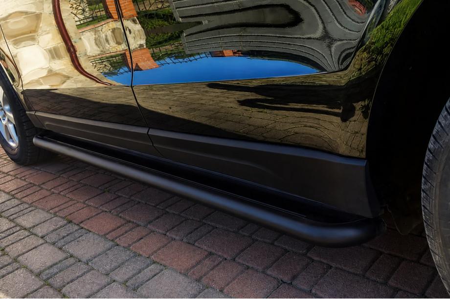 Audi Q5 2008–2017 Bočné prahy Premium Black (2 ks, nerez) Image