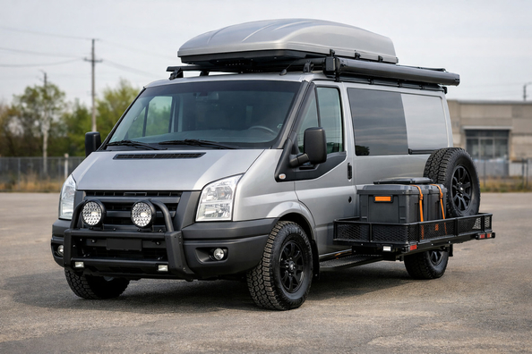 Štartovací upgrade pre Ford Transit 2000-2014 na rozvoz aj medzimesto
