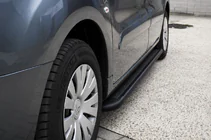 Citroen Berlingo 1996–2008 Bočné nášľapy Premium Black (2 ks, nerez) fotografia 1