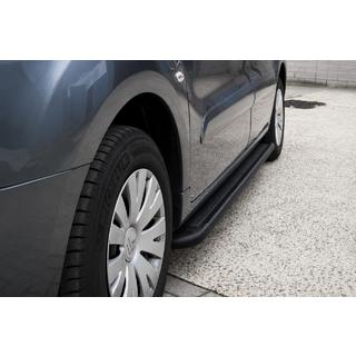 Bočné nášľapy Premium Black (2 ks, nerez) Citroen Berlingo 1996–2008 fotografia 1
