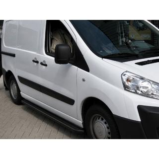 Bočné nášľapy Premium Black (2 ks, nerez) fotografia 1