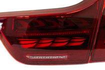 BMW 4 séria F32/F33/F36 2012–2020 Zadné svetlá GTS Style Red fotografia 7