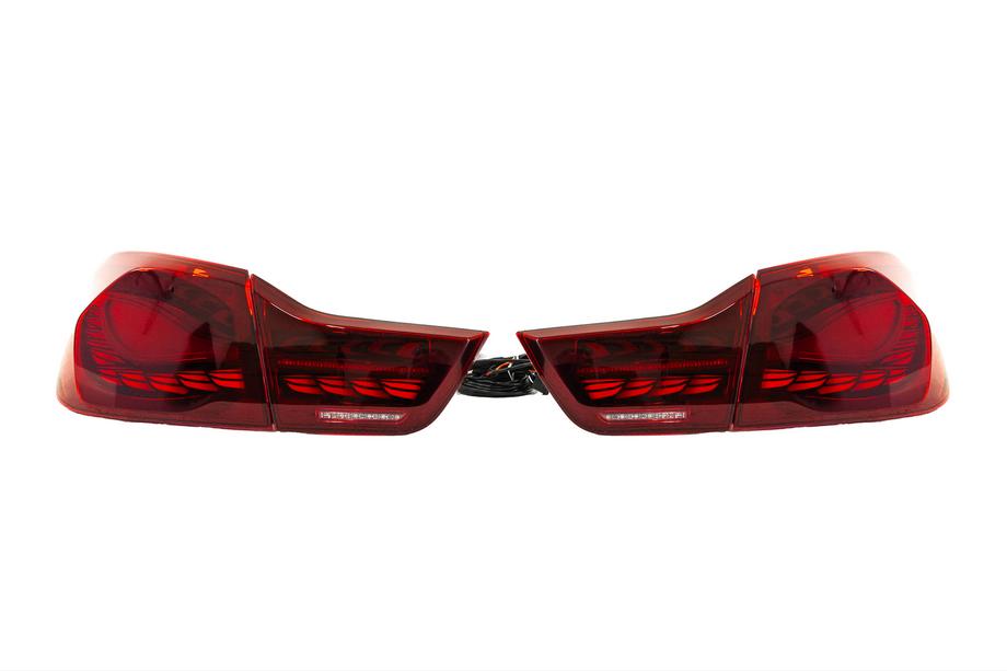 BMW 4 séria F32/F33/F36 2012–2020 Zadné svetlá GTS Style Red Image