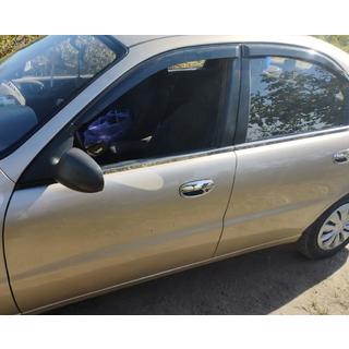 Okenné lišty (4 ks, nerez) Daewoo Lanos 1998–2017 fotografia 2