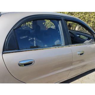 Okenné lišty (4 ks, nerez) Daewoo Lanos 1998–2017 fotografia 3