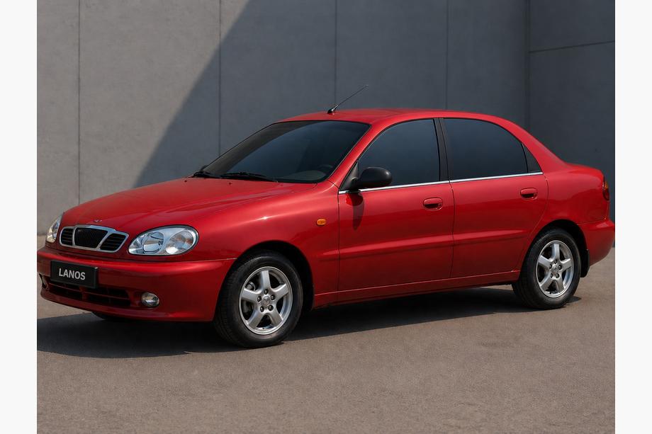 Daewoo Lanos 1998–2017 Okenné lišty (4 ks, nerez) Image