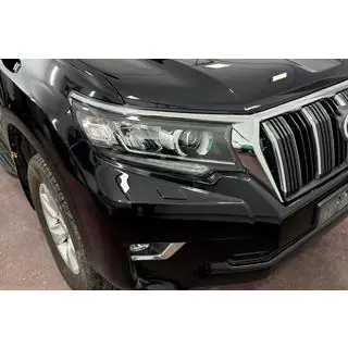 Obočie na pravý svetlomet (1 ks, pre LED) Toyota Land Cruiser Prado 150 2009–2023 fotografia 1