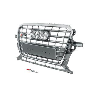 Predná maska SQ-Style (2012-2017, sivá s chrómom) Audi Q5 2008–2017 fotografia 2