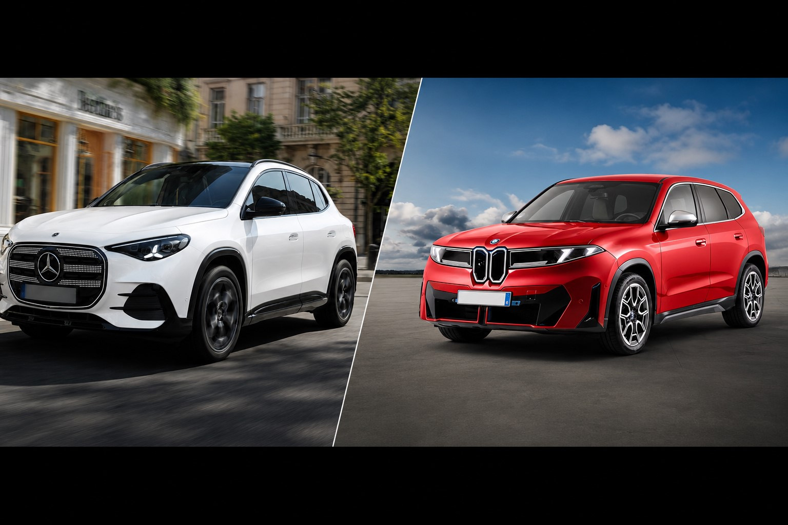 Mercedes GLA Electric vs BMW iX1: ktorý prémiový elektrický crossover je lepší