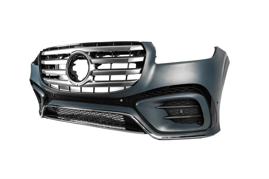 Mercedes GLS X167 2019– Predný nárazník GLS450 kompletný (2025-Design) Fotografia 2