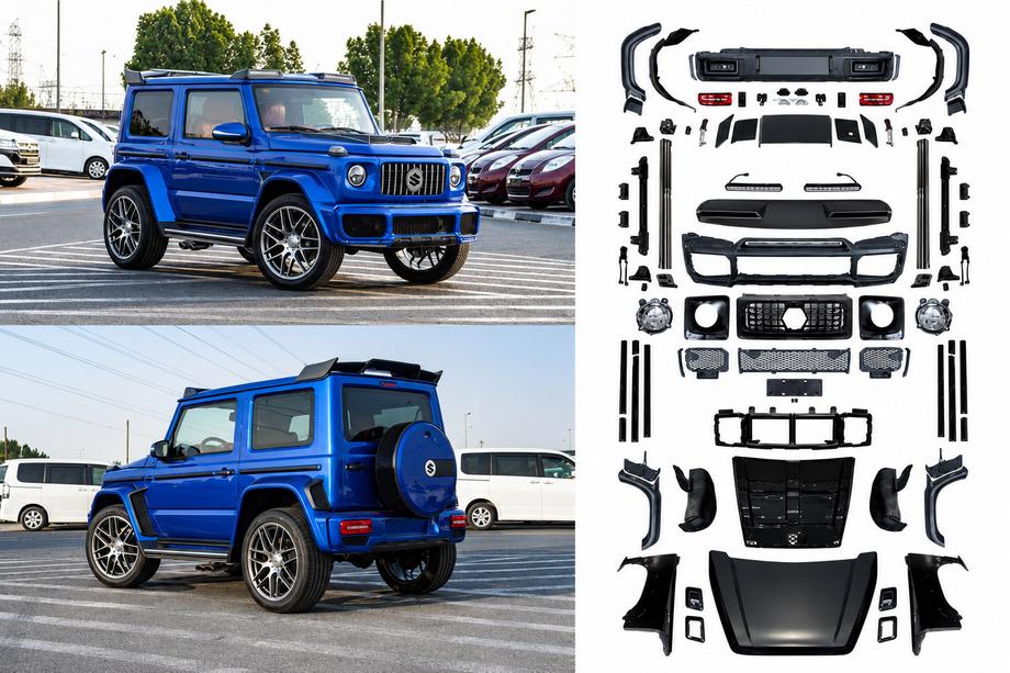 Suzuki Jimny 2018– G-class-design BRB kompletný bodykit Image