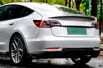 Tesla Model 3 2017– Difúzor zadného nárazníka Turbo (pre 2017-2023) fotografia 2