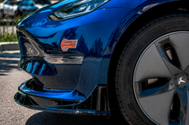 Tesla Model 3 2017– Predný nárazníkový lip Lip Fast (pre 2017-2023) fotografia 8