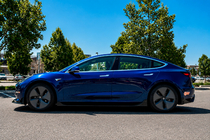 Tesla Model 3 2017– Predný nárazníkový lip Lip Fast (pre 2017-2023) fotografia 9