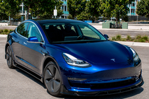 Tesla Model 3 2017– Predný nárazníkový lip Lip Fast (pre 2017-2023) fotografia 5