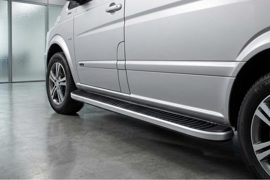 Mercedes Vito/V-trieda W447 2014– Bočné prahy Tayga Grey (2 ks, hlin.) Image