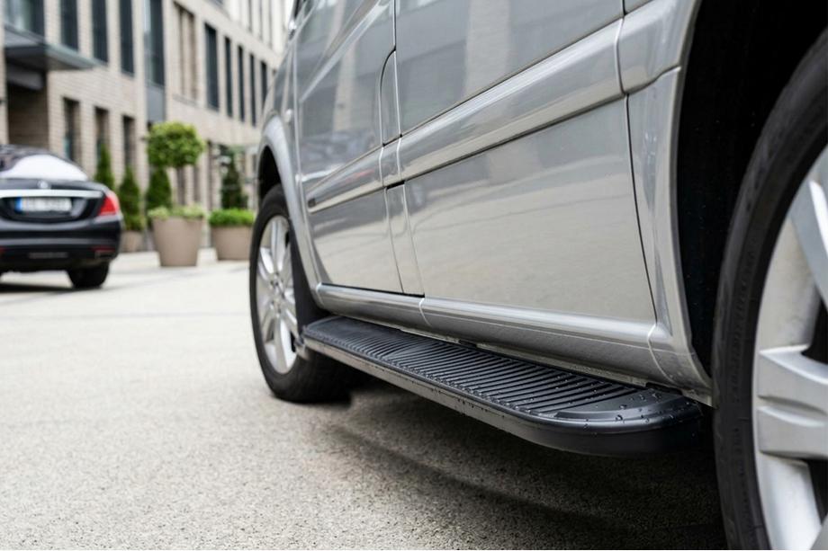Mercedes Vito/V-trieda W447 2014– Bočné nášľapy Tayga Black (2 ks, hliník) Image