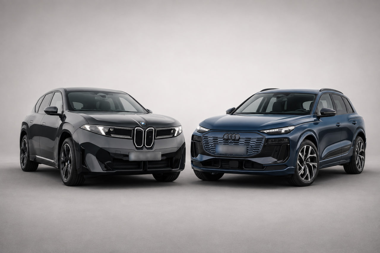 BMW iX3 vs Audi Q6 e-tron: porovnanie prémiových elektrických SUV