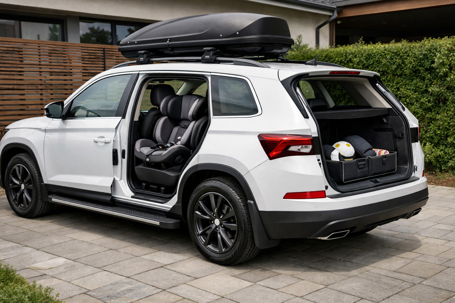 Čo namontovať na Skoda Kodiaq 2016-2023 pre čisté prahy a rodinnú prevádzku