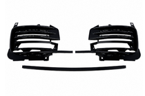 Range Rover IV L405 2013–2021 Sada líšt na predný nárazník SVA Black (2018-2021, 3 ks) fotografia 8