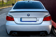 BMW E60: montáž spojlera v štýle M5 fotografia 3
