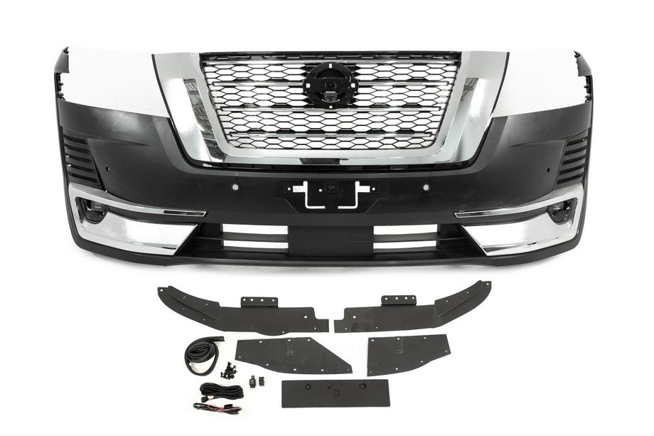 Nissan Armada 2016–2024 Predný nárazník kompletný (2021–2024) Image