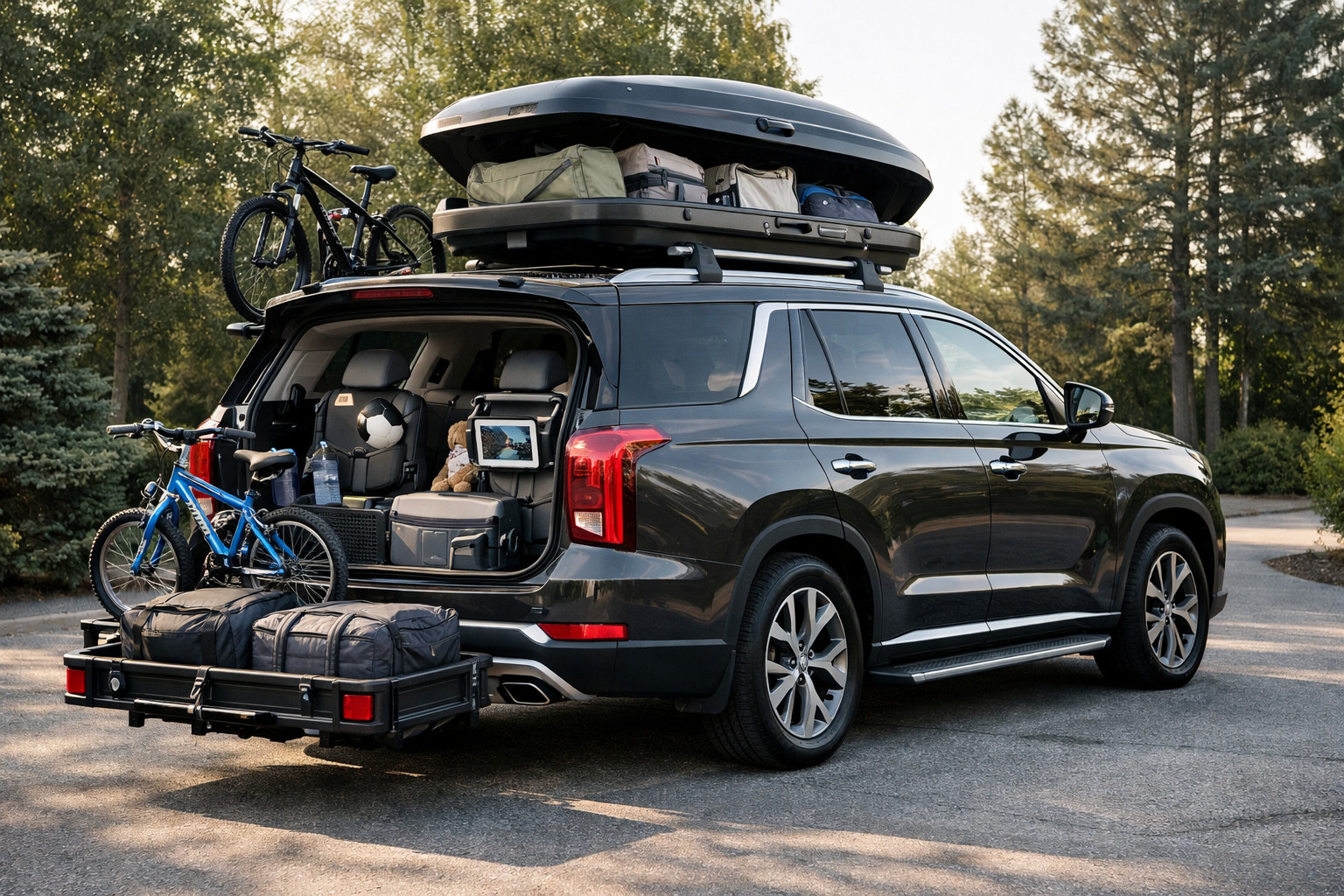 Balík úprav Hyundai Palisade pre rodinu, batožinu a každodenné jazdy