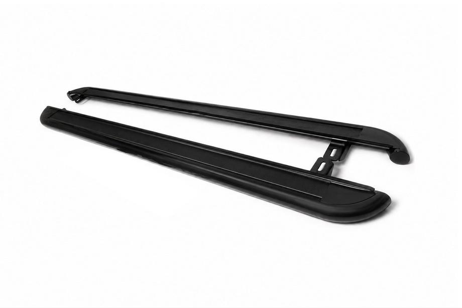 Volkswagen Touran 2010–2015 Bočné nášľapy Premium Black (2 ks, nerez) Image