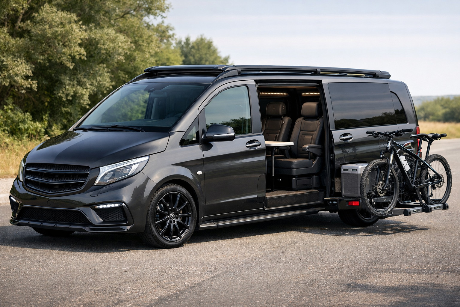 Štartovací upgrade Mercedes Vito/V-class W447 na prepravu osôb a diaľnicu