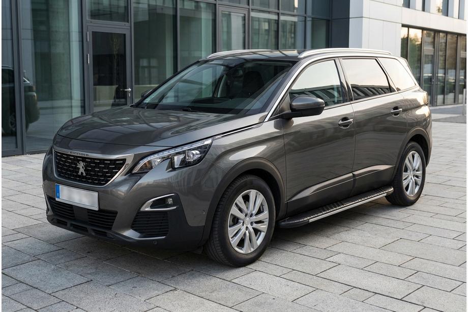 Peugeot 5008 2016–2023 Bočné nášľapy Bosphorus Grey (2 ks, hliník) Image