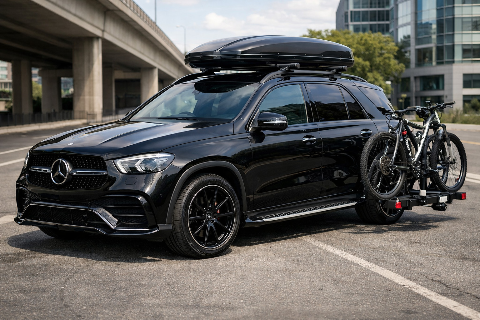 Štartovací upgrade Mercedes GLE W167 pre mesto aj diaľnicu