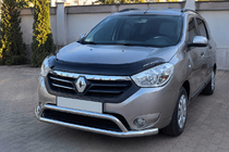 Renault Lodgy 2013–2022 Predný ochranný rám ST014 (nerez) fotografia 1