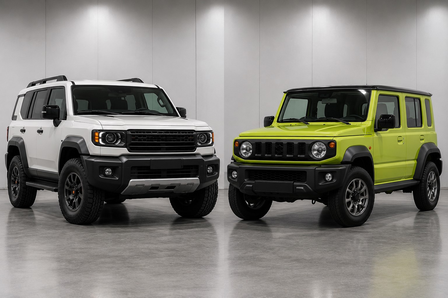 Toyota Land Cruiser FJ 2026 vs Suzuki Jimny 5-Door: ktorý je lepší?