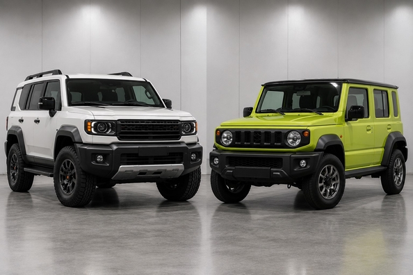 Toyota Land Cruiser FJ 2026 vs Suzuki Jimny 5-Door: ktorý je lepší?