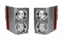 Range Rover III L322 2002–2012 Biele zadné svetlá (2006) fotografia 1