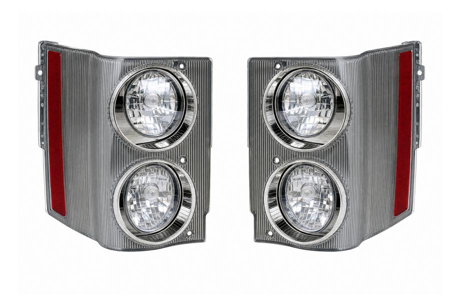 Range Rover III L322 2002–2012 Biele zadné svetlá (2006) Image