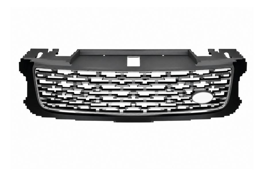 Range Rover Sport 2014–2022 Predná maska chladiča SVR čierny rám / strieborná mriežka (2014) Image