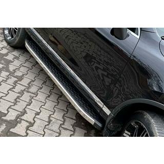 Bočné nášľapy BlackLine (2 ks, hliník) Volkswagen Touareg 2010–2018 fotografia 3