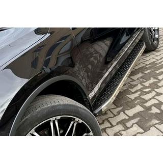 Bočné nášľapy BlackLine (2 ks, hliník) Volkswagen Touareg 2010–2018 fotografia 4