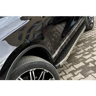 Bočné nášľapy BlackLine (2 ks, hliník) fotografia 4