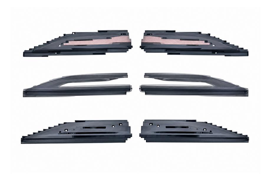Range Rover Evoque 2018– Čierna ventilačná mriežka blatníka Image
