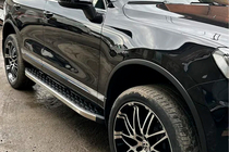 Volkswagen Touareg 2002–2010 Bočné nášľapy BlackLine (2 ks, hliník) fotografia 4