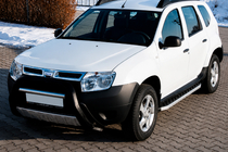 Dacia Duster 2008–2018 Bočné nášľapy BlackLine (2 ks, hliník) fotografia 1
