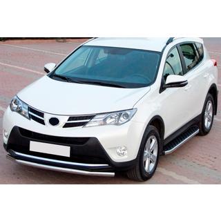 Bočné nášľapy BlackLine (2 ks, hliník) Toyota Rav 4 2013–2018 fotografia 1