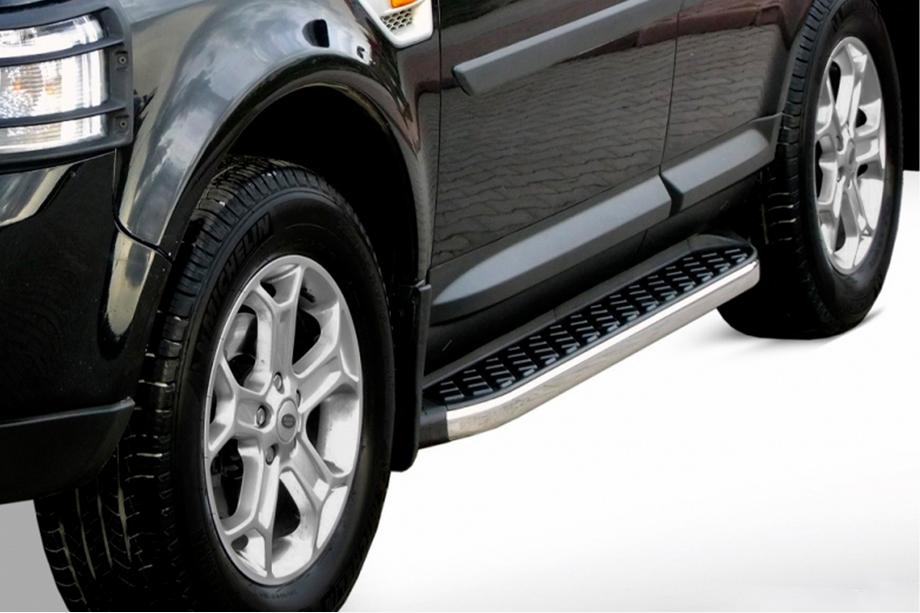 Range Rover III L322 2002–2012 Bočné nášľapy BlackLine (2 ks, hliník) Image
