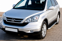 Honda CRV 2012–2016 Bočné nášľapy BlackLine (2 ks, hliník) fotografia 1