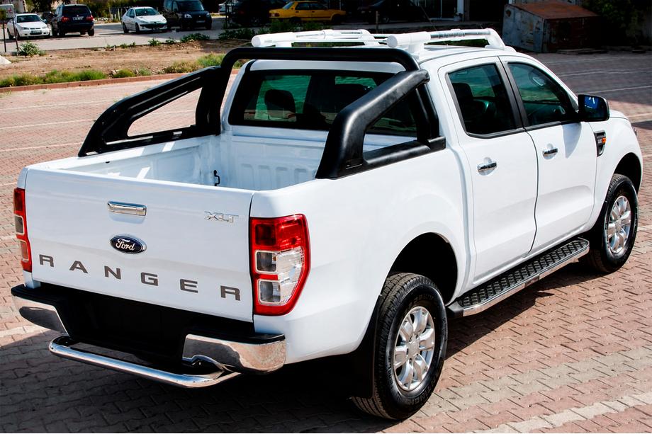 Ford Ranger 2011–2022 Bočné nášľapy BlackLine (2 ks, hliník) Image