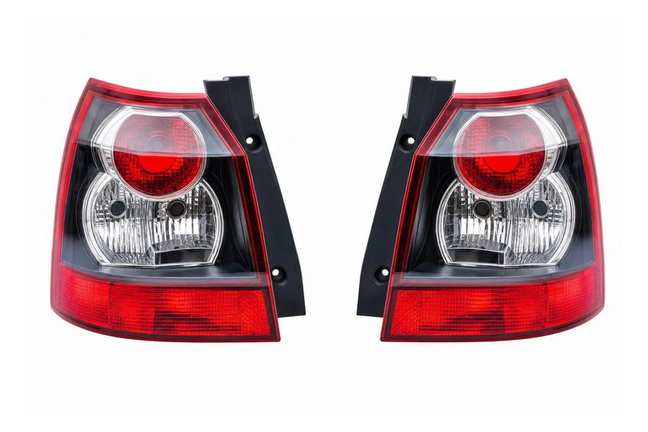 Land Rover Freelander II 2006–2014 Zadné svetlá červeno-biele (2010) Image