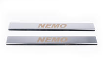 Citroen Nemo 2007–2017 Nerezové kryty prahov Carmos V1 (2 ks, nerez) fotografia 2