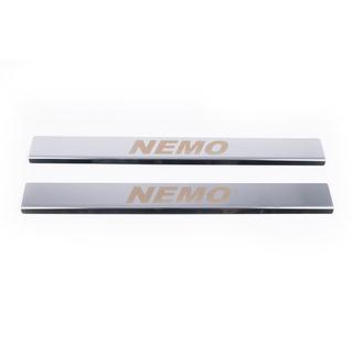Nerezové kryty prahov Carmos V1 (2 ks, nerez) Citroen Nemo 2007–2017 fotografia 2